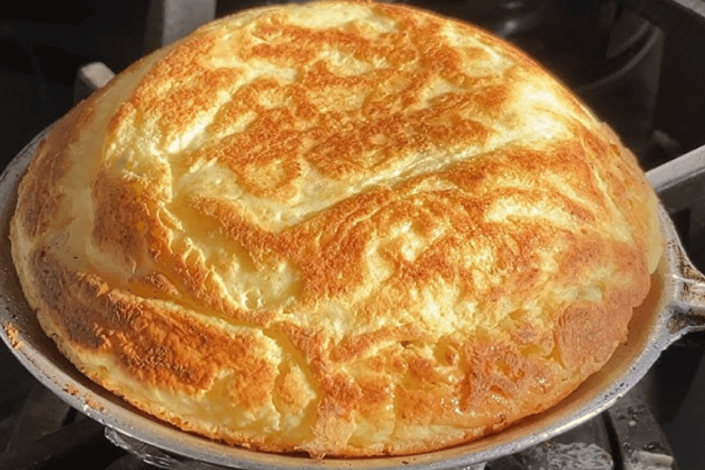 Pão de maizena na frigideira