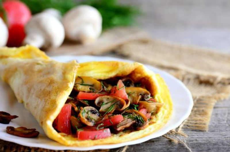 Receita de omelete